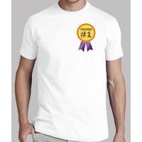 Men, retro style, white and lilac