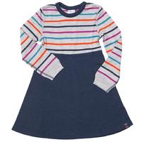 Merino Wool Baby Dress - Grey quality kids boys girls