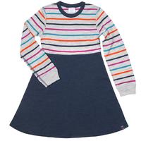 Merino Wool Girls Dress - Grey quality kids boys girls