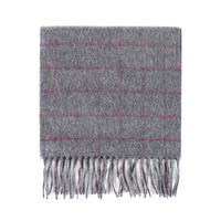 Mens and Ladies SockShop of London Made In Scotland Check 100% Cashmere Scarf