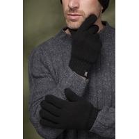 mens 1 pair heat holders 23 tog heatweaver yarn gloves in black
