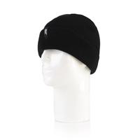 Mens 1 Pack Heat Holders Turn Over Cuff Thermal Hat