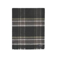 mens fraas cashmink check design reversible 30 x 200cm scarf