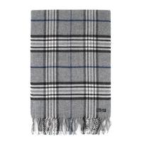 Mens Fraas Cashmink Tartan Design 35 x 200cm Scarf