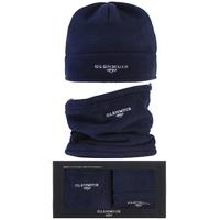 Mens 2 Pack Glenmuir Gift Boxed Micro Fleece Hat and Neck Warmer Set