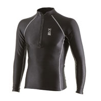 Mens Thermocline Zipped Long Sleeve Top