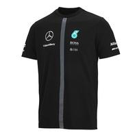 Mercedes AMG Petronas 2015 Replica Short Sleeve T-Shirt - Black