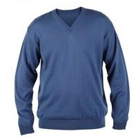 merino mens v neck jumper