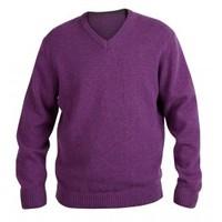 Mens Lambswool V Neck Jumper