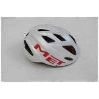 MET Crackerjack Kid\'s Helmet (Ex-Demo / Ex-Display) | White/Red