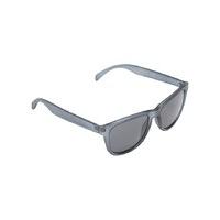 mens classic frosted frame black coloured lenses sunglasses black