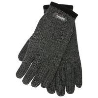 Mens Thinsulate Knit Thermal Winter Cold Weather Gloves - Grey