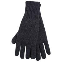 Mens Plain High Bulk Insulating Yarn Winter Gloves - Navy