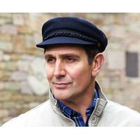 mens breton cap navy size extra large wool