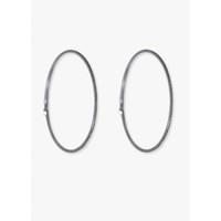 MEGA THIN GLITTER HOOPS EARRINGS