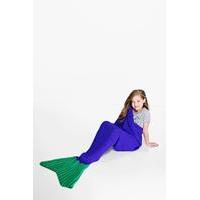 mermaid tail blanket purple