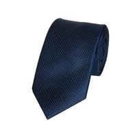 mens navy fine spot 100 silk slim fashion tie