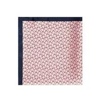 Men\'s Pink Big Spot Design Pocket Square - 100% Silk