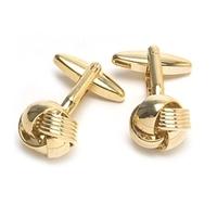 mens gold knot cufflinks