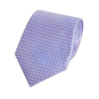 Men\'s Light Blue & Pink Lattice Tie - 100% Silk