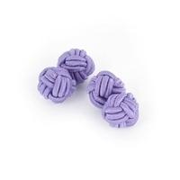 mens lilac silk knot