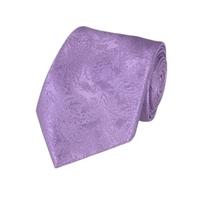 mens lilac paisley 100 silk woven city tie