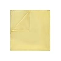 Men\'s Yellow Pocket Square - 100% Silk