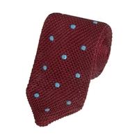 Men\'s Claret Knitted West Ham Knitted Tie