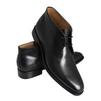 Men\'s Black Leather Reynolds Ankle Boot