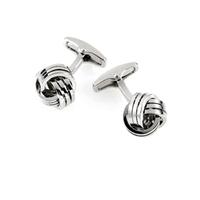 Men\'s Silver Triple Knot Cufflink