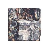 mens multi atlas print liberty fabric pocket square multi