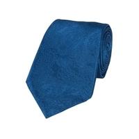 Men\'s Royal Blue Paisley 100% Silk Tie