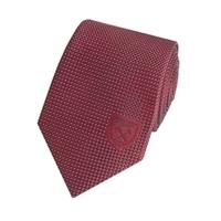 Men\'s Burgundy West Ham Semi Plain Tie 100% Silk