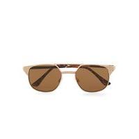 Mens Pink Rose Gold Navigator Sunglasses, Pink