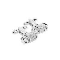 Men\'s Silver Rope Knot Cufflink