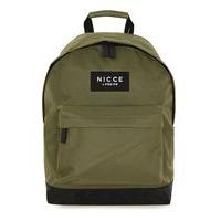 mens green nicce khaki backpack green