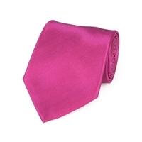 mens bright pink ottoman tie 100 silk