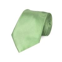 Men\'s Green Ottoman 100% Silk Tie