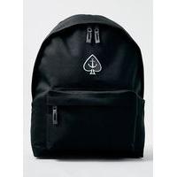 Mens ART DISCO Black Backpack*, Black