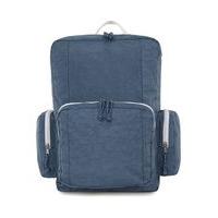 Mens Light Blue Pocket Backpack, Blue
