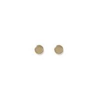 mens gold look stud earrings gold