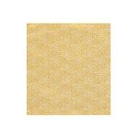 Men\'s Yellow Paisley Pocket Square - 100% Silk