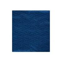Men\'s Royal Blue Paisley Pocket Square - 100% Silk