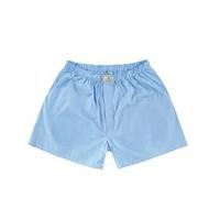 Men\'s Blue & White Small Check Boxer Shorts