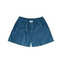 Men\'s Blue Mini Camouflage Print Boxer Shorts