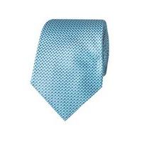 Men\'s Turquoise Semi Plain Tie 100% Silk