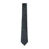 Mens Blue Navy Cactus Tie, Blue