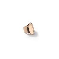 mens gold look pointed ring gold