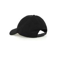 Mens DEVOTE Black Embroidered Logo Snapback Cap*, Black