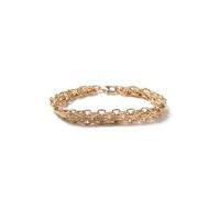 Mens Gold Look Chain Link Bracelet*, GOLD